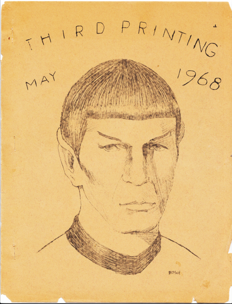 Cover from the third printing of Spockanalia Vol. 1