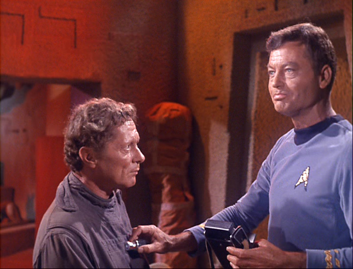 Bones Using a Tricorder