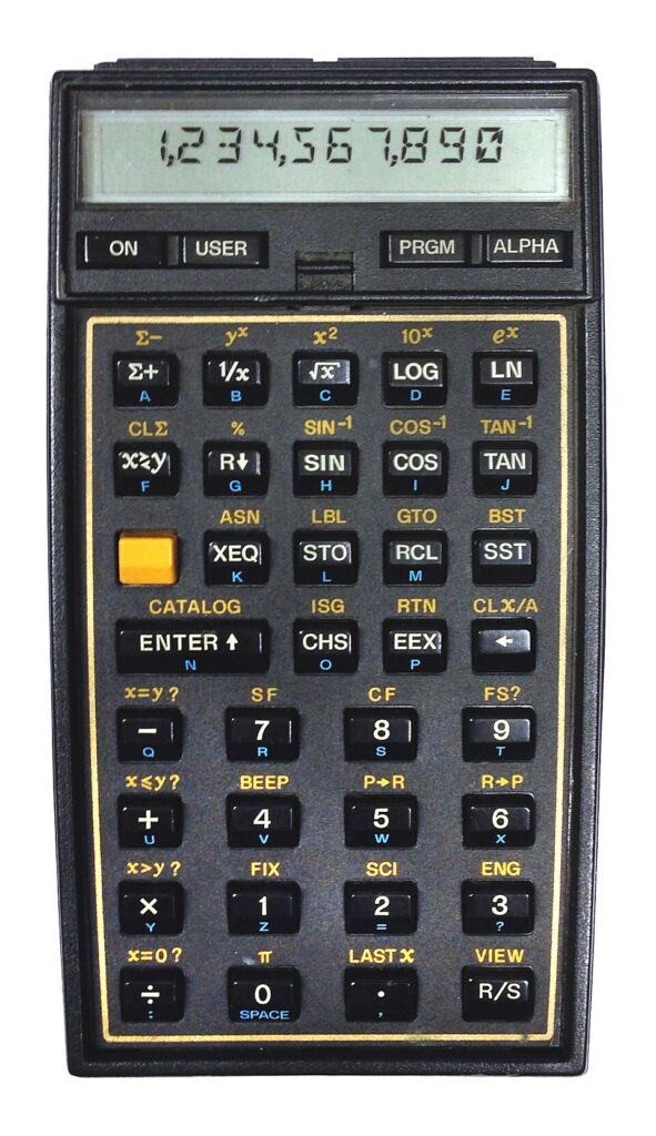 HP-41C programmable calculator